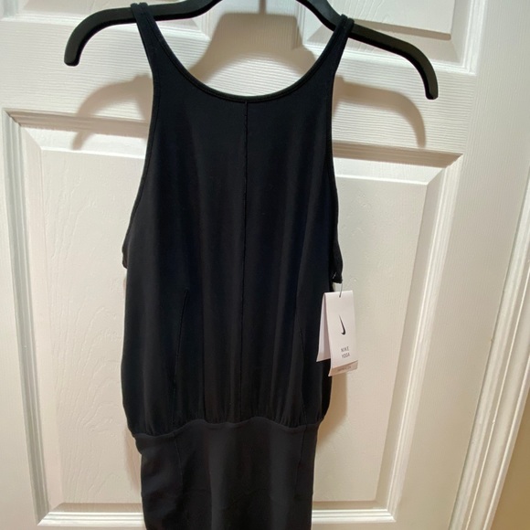 Nike Yoga Training Infinalon Black Jumpsuit - Picture 12 of 16